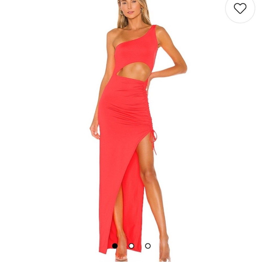Revolve bright pink xs maxi dress